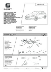 Seat 5FA.055.204 Instrucciones De Montaje