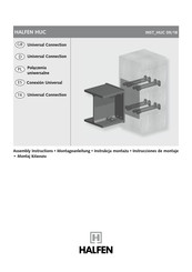 Halfen HUC Serie Instrucciones De Montaje