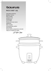 Taurus RICE CHEF 1,8L Manual De Instrucciones