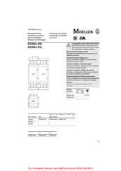 Moeller DILM65-XRL Instrucciones De Montaje