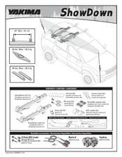 Yakima ShowDown Manual De Instrucciones