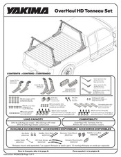 Yakima OverHaul HD Tonneau Manual De Instrucciones