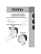 Toto SOIRÉE TS960J Manual De Instrucciones Y Del Propietario