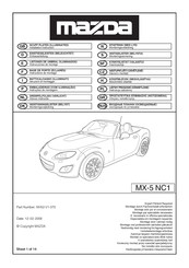 Mazda NH52-V1-370 Instrucciones De Montaje