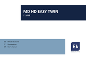 EKSELANS MD HD EASY TWIN Manual De Usuario