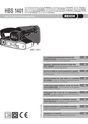 REICH HBS 1401 Instrucciones De Uso