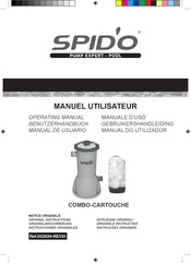 SPIDO COMBO-CARTOUCHE Manual De Usuario