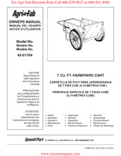 Agri-Fab 45-01764 Manual Del Usuario