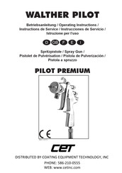 CET PILOT Premium FA Instrucciones De Servicio