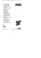 Alpha-Tools BT 450 Manual De Instrucciones