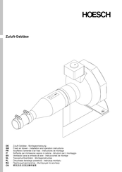 HOESCH 683304 Instrucciones De Montaje