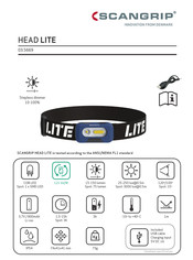 SCANGRIP HEAD LITE Manual De Instrucciones