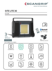 SCANGRIP SITE LITE 30 Manual De Instrucciones