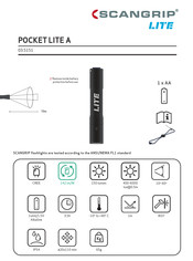 SCANGRIP LITE POCKET LITE A Manual De Instrucciones