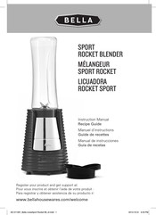 Bella SPORT ROCKET BLENDER Manual De Instrucciones