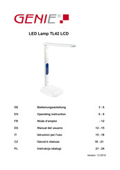 Genie TL42 LCD Manual Del Usuario