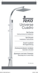 Teka UNIVERSE CUADRO 79.002.64 Instrucciones De Instalación