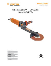 Walter ULTI-MATE 30-A 287 Manual De Instrucciones