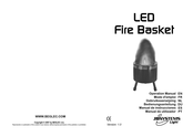 JB Systems Light LED FIRE BASKET Manual De Instrucciones