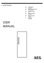 AEG AGB728E5NX Manual De Instrucciones