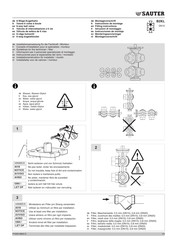 Sauter B2KL Instrucciones De Montaje