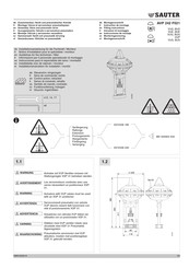 Sauter AVP 242 F021 Instrucciones De Montaje