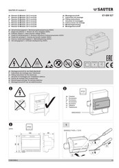 Sauter EY-EM 527 Instrucciones De Montaje