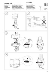 Sauter 378110 Instrucciones De Montaje