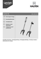 CRH Leviat HALFEN FPA Instrucciones De Montaje