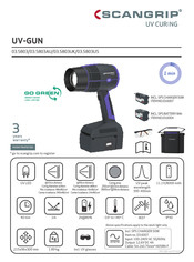 SCANGRIP UV-GUN Manual De Instrucciones