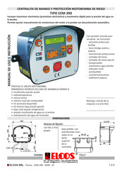 ELCOS CEM-390 Manual De Uso