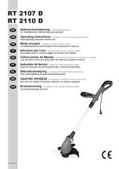 IKRA RT 2110 D Instrucciones De Manejo