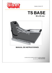 SISER TS BASE Manual De Instrucciones