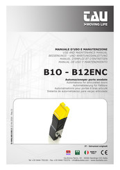 tau B12ENC Manual De Uso Y Mantenimiento