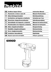 Makita 6990D Manual De Instrucciones