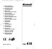 EINHELL 43.011.10 Manual De Instrucciones