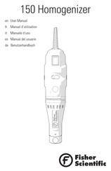 Fisher Scientific 150 Homogenizer Manual Del Usuario