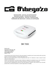 Orbegozo SW 7050 Manual De Instrucciones