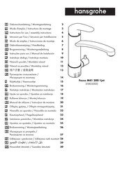 Hansgrohe Focus M41 200 1jet 31803000 Instrucciones De Montaje