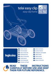 Inglesina easy clip Manual De Instrucciones