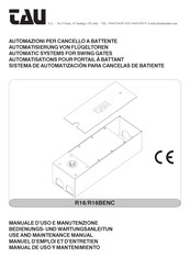 tau R16 Manual De Uso Y Mantenimiento