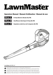 LawnMaster BL705 Manual De Uso