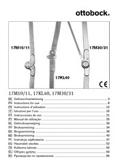 Ottobock 17M30 Instrucciones De Uso