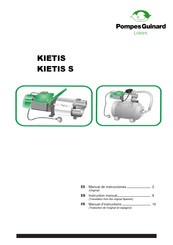 Pompes Guinard Loisirs KIETIS S Serie Manual De Instrucciones