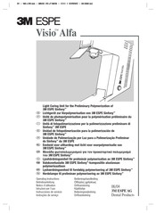 3M ESPE Visio Alfa Simfony Instrucciones De Servicio