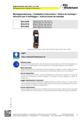 bihl+Wiedemann BWU3842 Instrucciones De Montaje