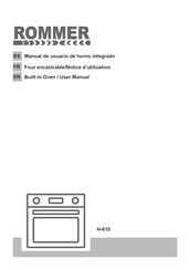 ROMMER H-610 Manual De Usuario