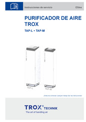 Trox Technik TAP-M Instrucciones De Servicio