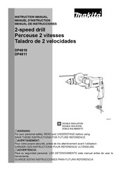 Makita DP4010 Manual De Instrucciones