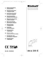 Einhell Global 44.643.50 Manual De Instrucciones